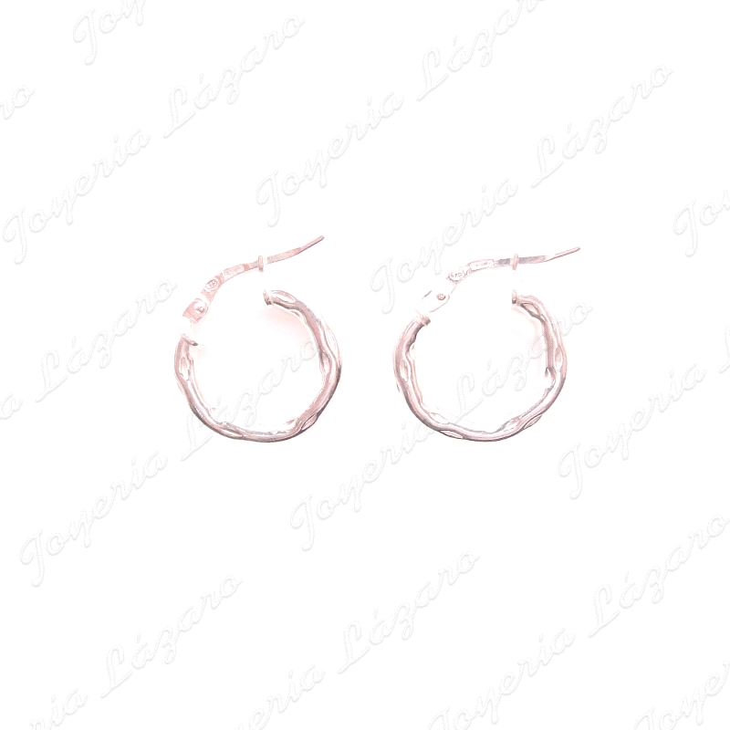 PEND. AROS PLATA PEQUEÑO VISAGRA 16MM