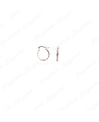 PEND. AROS PLATA TALLADO 11X13 CIERRE BALLESTA