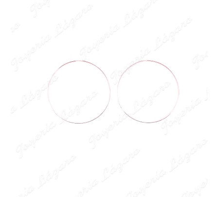 PEND. AROS PLATA TUBO 75MM