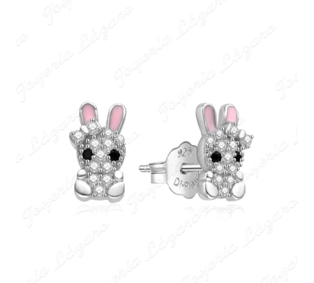 PEND. PLATA CONEJO MICROCIRCONITAS CIERRE PRESION