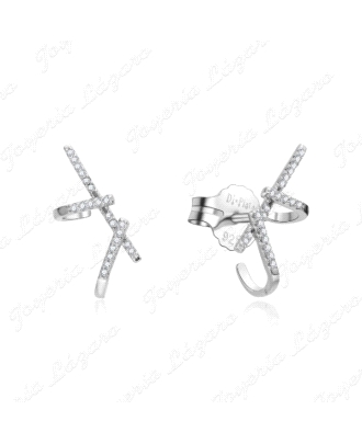 PEND. PLATA SEMI ARO/TREPADOR MICROCIRCONITAS CIERRE PRESION