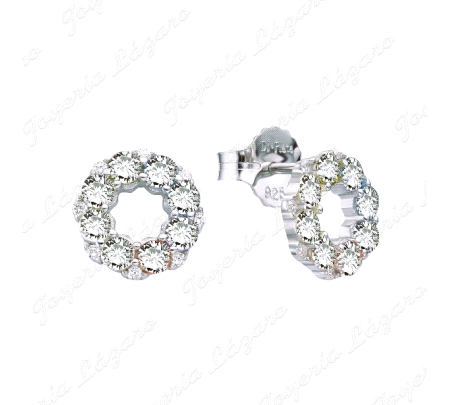 PEND. PLATA CIRCULOS KARMA CIRCONITAS