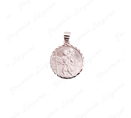 MEDALLA PLATA SAN CRISTOBAL