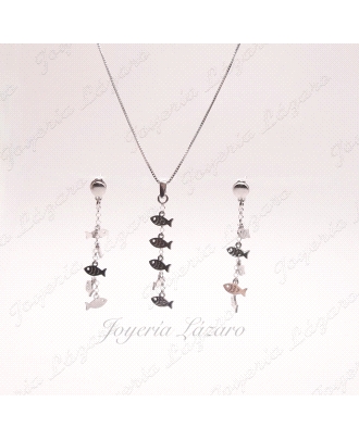 PLATA JUEGOS PEDT,LARGO+GARTLL,PECES