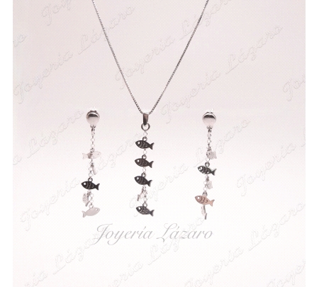 PLATA JUEGOS PEDT,LARGO+GARTLL,PECES