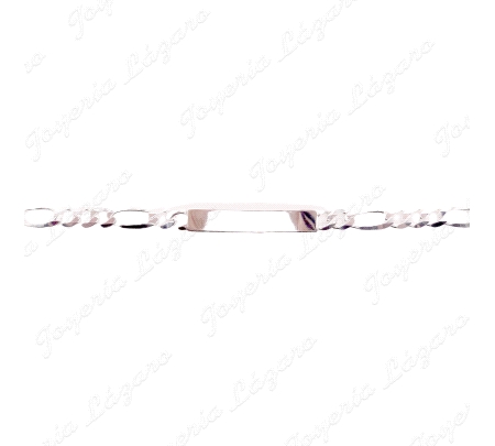 ESCLAVA PLATA 3x1 6MM