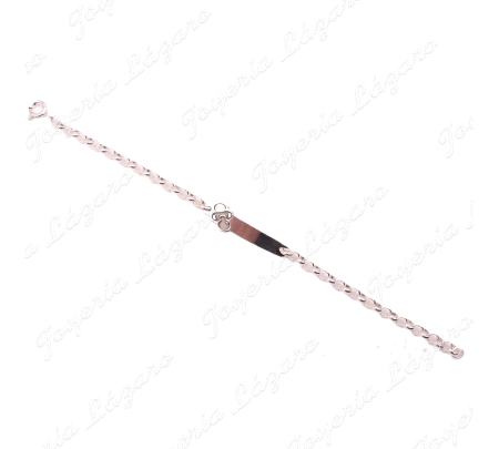 PLATA ESCLAVA BEBE COCHE / CRUZ CARAVACA / CHUPE