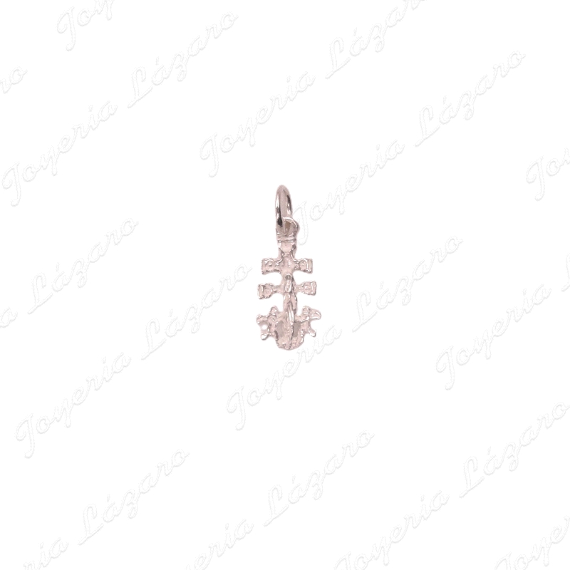 CRUZ CARAVACA MINI PLATA