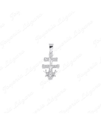 CRUZ DE CARAVACA PLATA