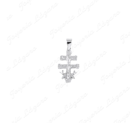 CRUZ DE CARAVACA PLATA