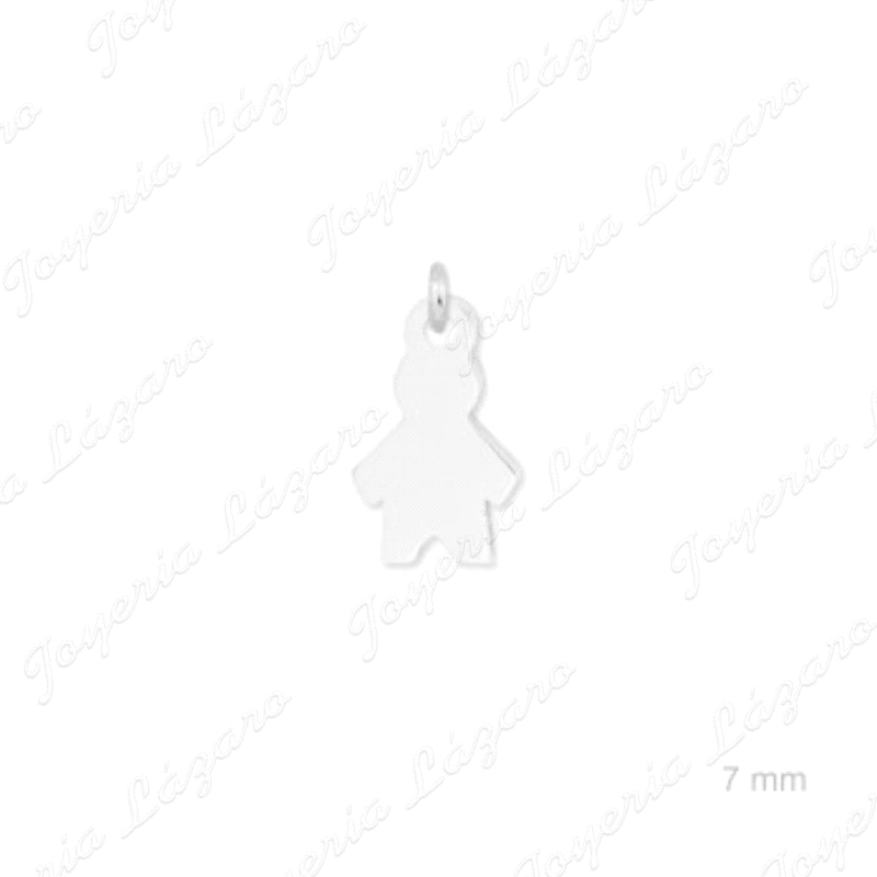 COLGANTE PLATA CHARMS NIÑO