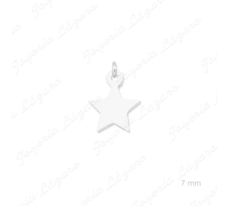 COLGANTE PLATA CHARMS ESTRELLA