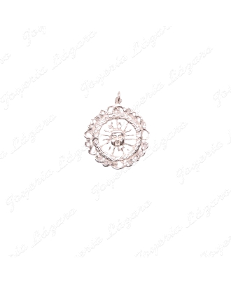 COLGANTE PLATA SOL PORTOCARRERO GRD.