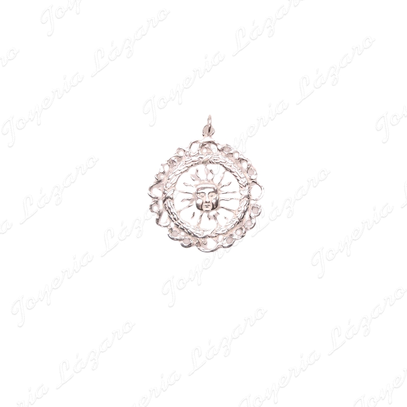 COLGANTE PLATA SOL PORTOCARRERO GRD.