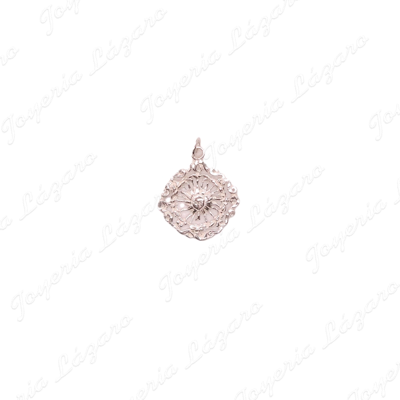 COLGANTE PLATA SOL PORTOCARRERO MDN.