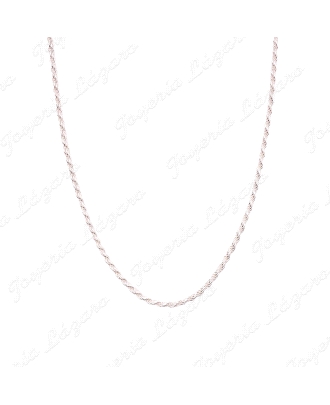 CORDON SALOMONICO 60 CM. PLATA 3MM MACIZO