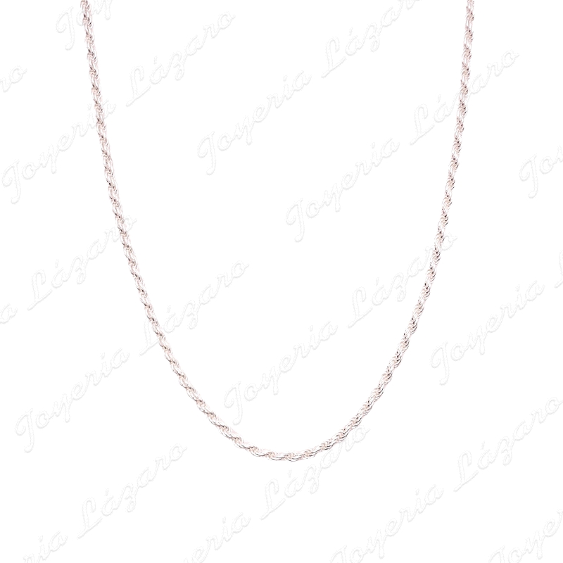 CORDON SALOMONICO 60 CM. PLATA 3MM MACIZO