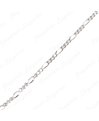 CADENA 60 CM. PLATA  CARTIER 3X1 5MM PLANA