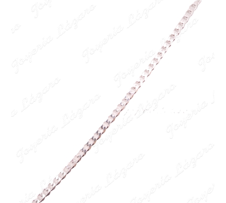 CADENA 60 CM. PLATA BARBADA FINA