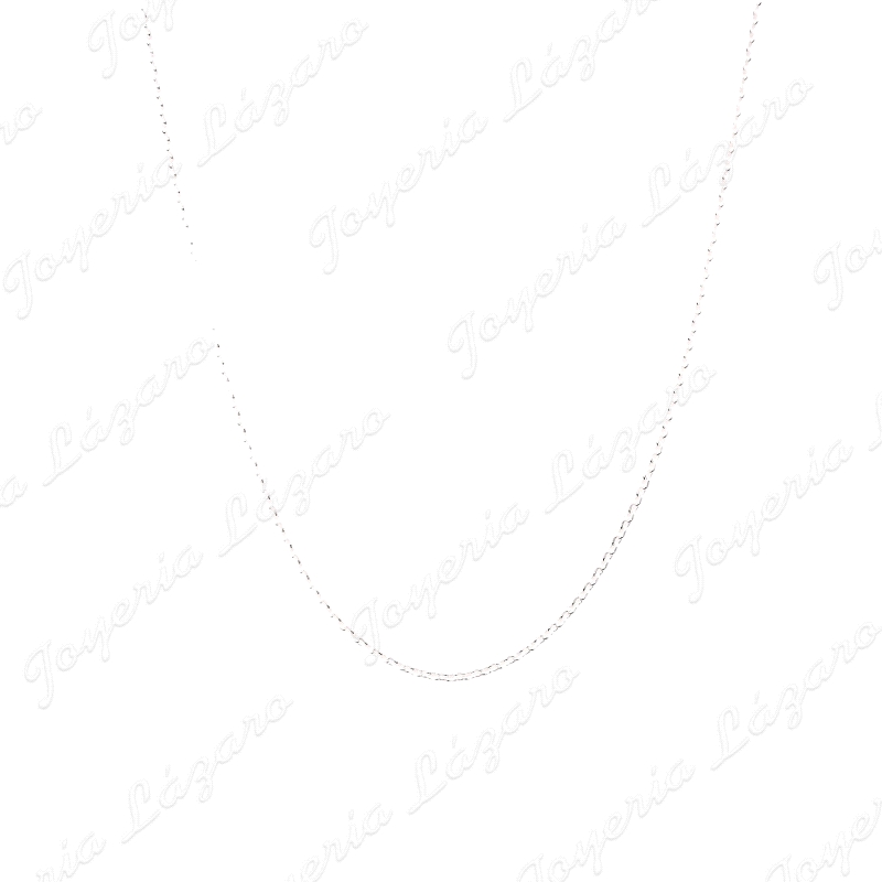 CADENA 50 CM. PLATA FORZADA