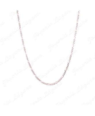 CADENA 45 CM. PLATA 3X1