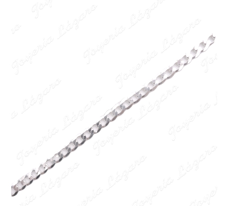 CADENA 45 CM. PLATA FORZADA  2MM