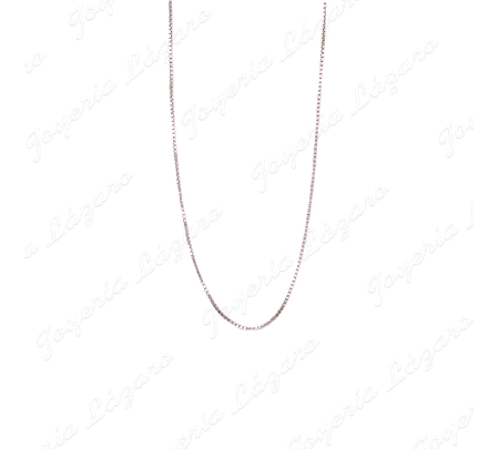 PLATA CADENA 40/45 CM. VENECIANA