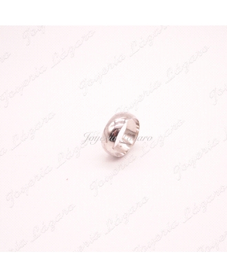 PLATA ALIANZA 1/2 CAÑA 6.5MM LISA