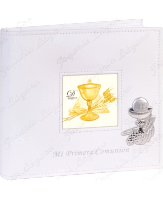 ALBUM DE FOTOS + 6 PAGINAS ILUSTRADAS PILE BL,COMUNION