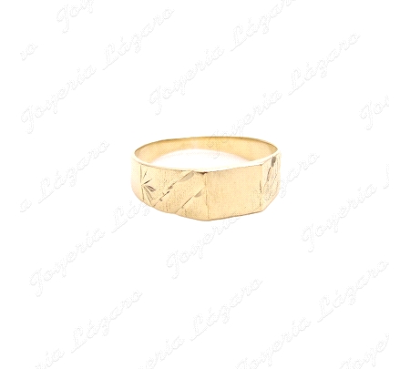 SORTIJA ORO 18KT OCASION SELLO CADETE