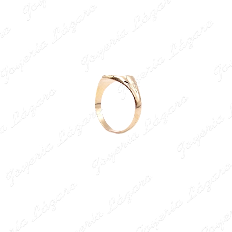 SORTIJA ORO 18KT OCASION SELLO OVAL