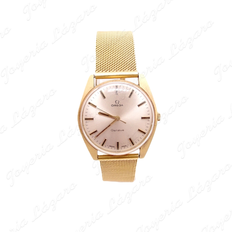 RELOJ ORO 18KT OCASION OMEGA AUTOMATICO GENEVE
