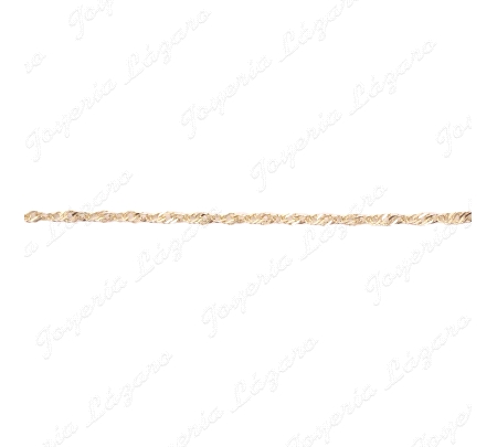 PULSERA ORO 18KT OCASION SINGAPUR 15CM