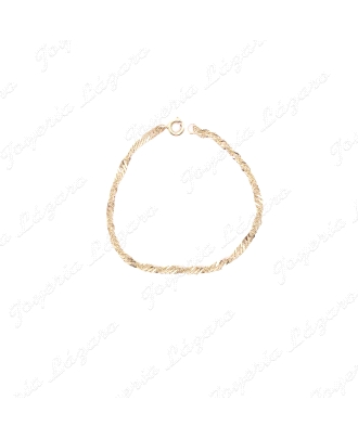 PULSERA ORO 18KT OCASION SINGAPUR 15CM