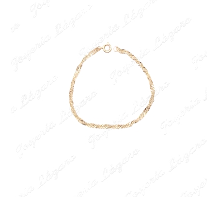 PULSERA ORO 18KT OCASION SINGAPUR 15CM