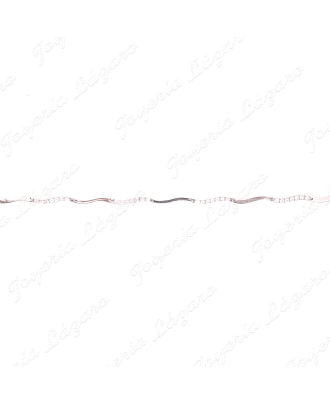 PULSERA ORO 18KT  BLANCO OCASION