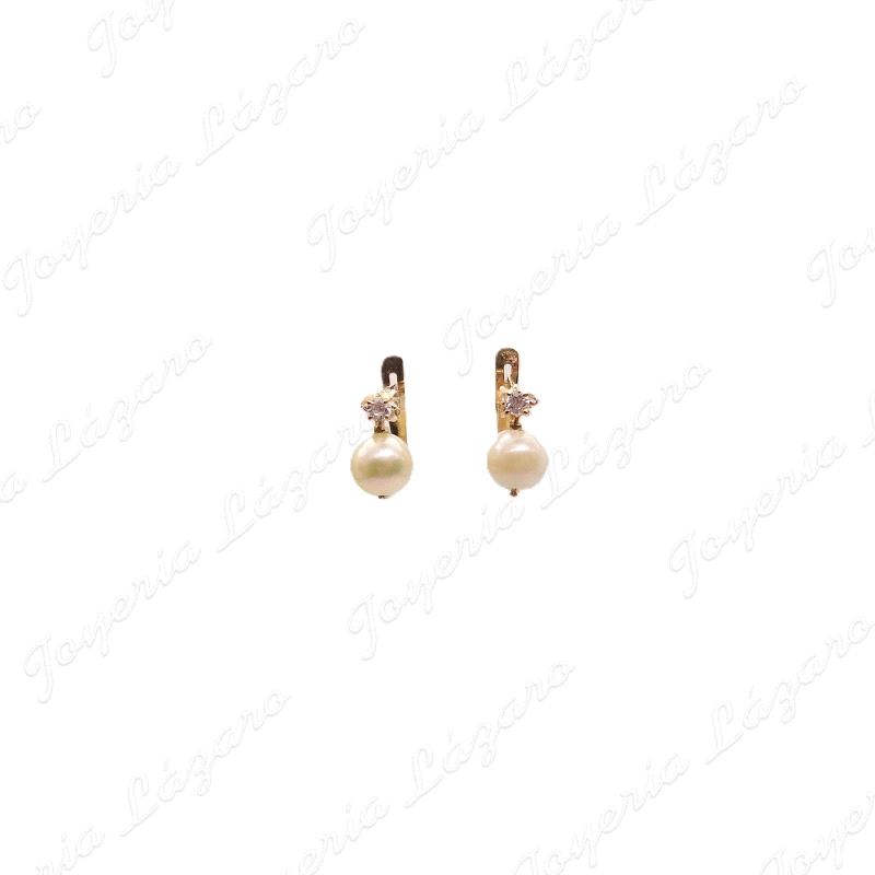 PEND. ORO 18KT SEMINUEVOS NIÑA, TU Y YO PERLA PASADA C. CAT