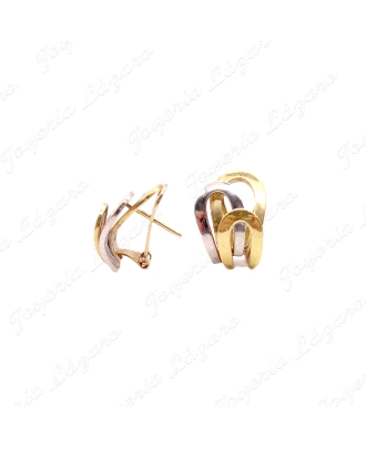 PEND. ORO 18KT OCASION BICOLOR 3 COCAS C. OMEGA