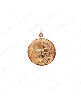 MEDALLA ORO 18KT OCASION ESCAPULARIO 29MM