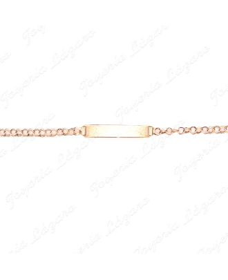 ESCLAVA NIÑ@ ORO 18KT OCASION HUNGARINA 16MM