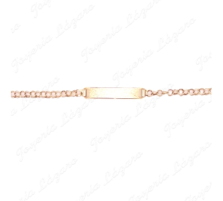 ESCLAVA NIÑ@ ORO 18KT OCASION HUNGARINA 16MM