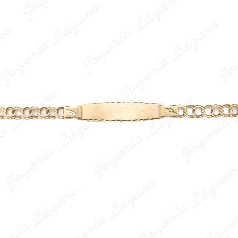 ESCLAVA ORO 18KT OCASION  HUNGARINA 6MM MACIZA