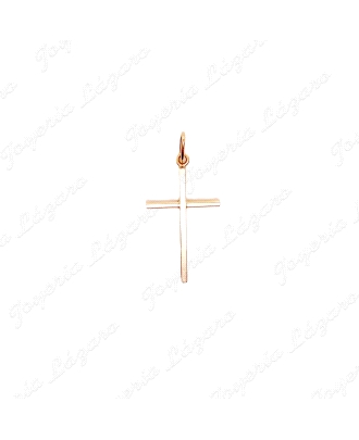 CRUZ ORO 18KT OCASION SIN CRISTO CUADRADA