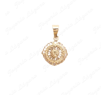 COLGANTE ORO 18KT OCASION SOL PORTOCARRERO 12MM
