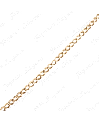 CADENA 75 CM. ORO 18KT OCASION BARBADA 2MM