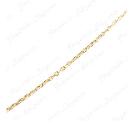 CADENA 60 CM. ORO 18KT SEMINUEVA SINGAPUR 1MM