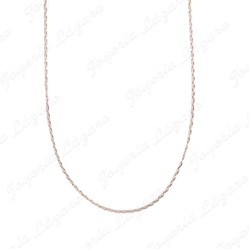 CADENA 60 CM. ORO 18KT OCASION  BARBADA CLARA