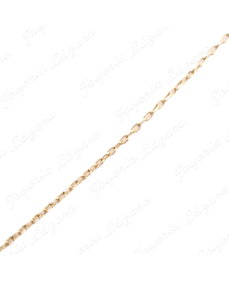 CADENA 60 CM. ORO 18KT OCASION FORZADA LIGERA 1MM