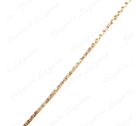 CADENA 65 CM. ORO 18KT OCASION VENECIANA 1MM