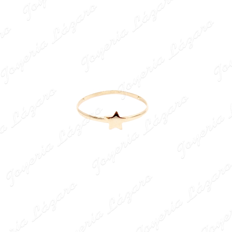 SORTIJA ORO 18 KTS ESTRELLITA